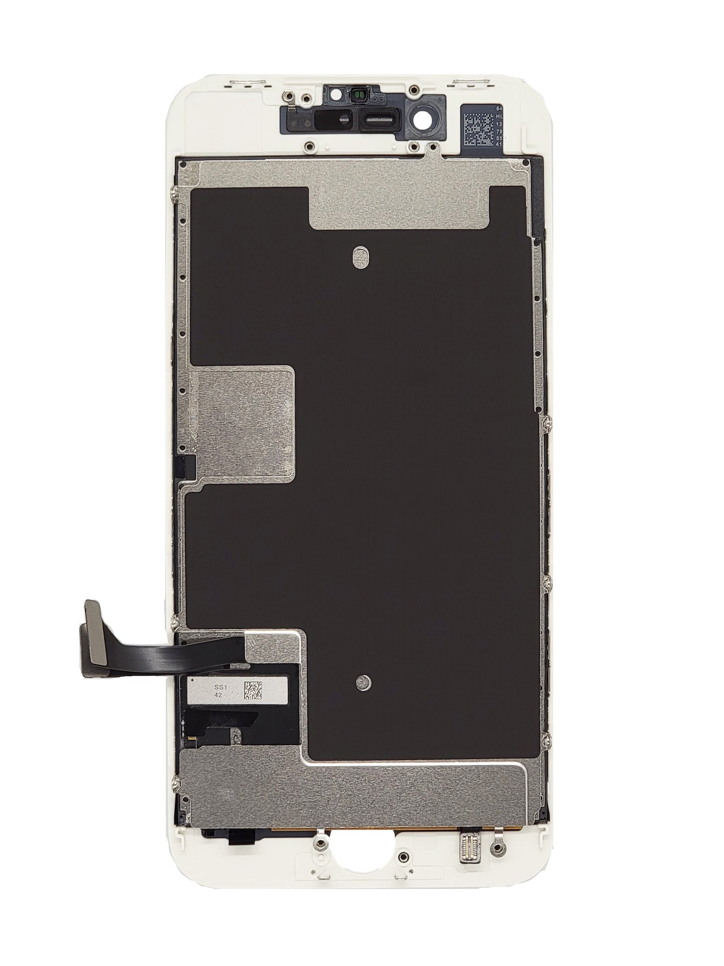LCD Assembly with Steel Plate for iPhone 8 / SE (2020 / 2022) (White) (Premium)