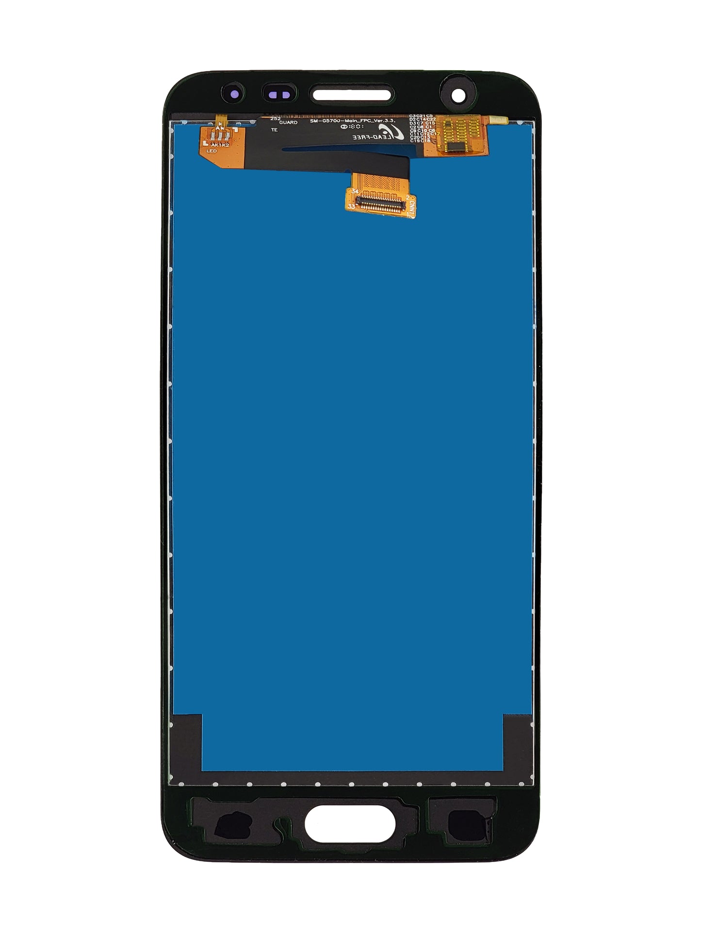 Samsung J5 Prime 2016 (G570) Screen Assembly (Without The Frame) (Refurbished) (Black)