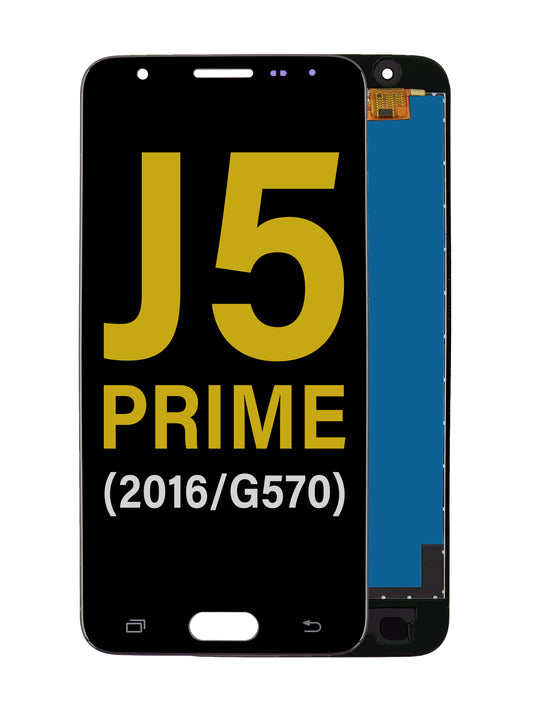 SGJ J5 Prime 2016 (G570) Screen Assembly (Without The Frame) (Refurbished) (Black)
