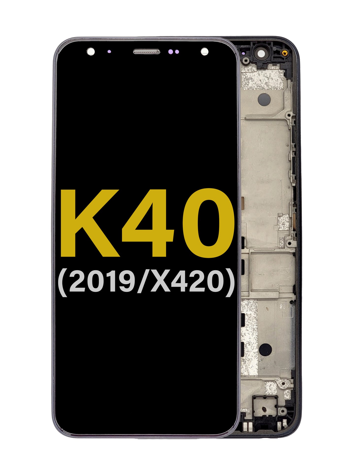 LGK K40 2019 (X420) Screen Assembly (With The Frame) (Refurbished) (Black)