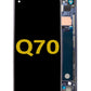 LGQ Q70 Screen Assembly (With The Frame) (Refurbished) (Black)