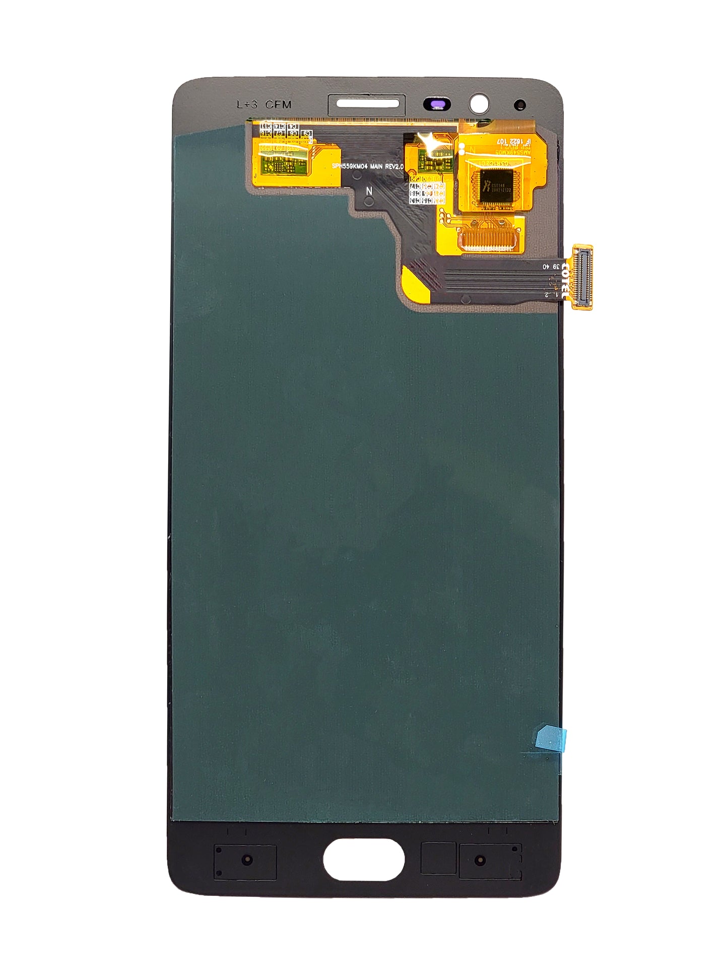 OPS 1+3/3T Screen Assembly (Without The Frame) (OLED) (Black)