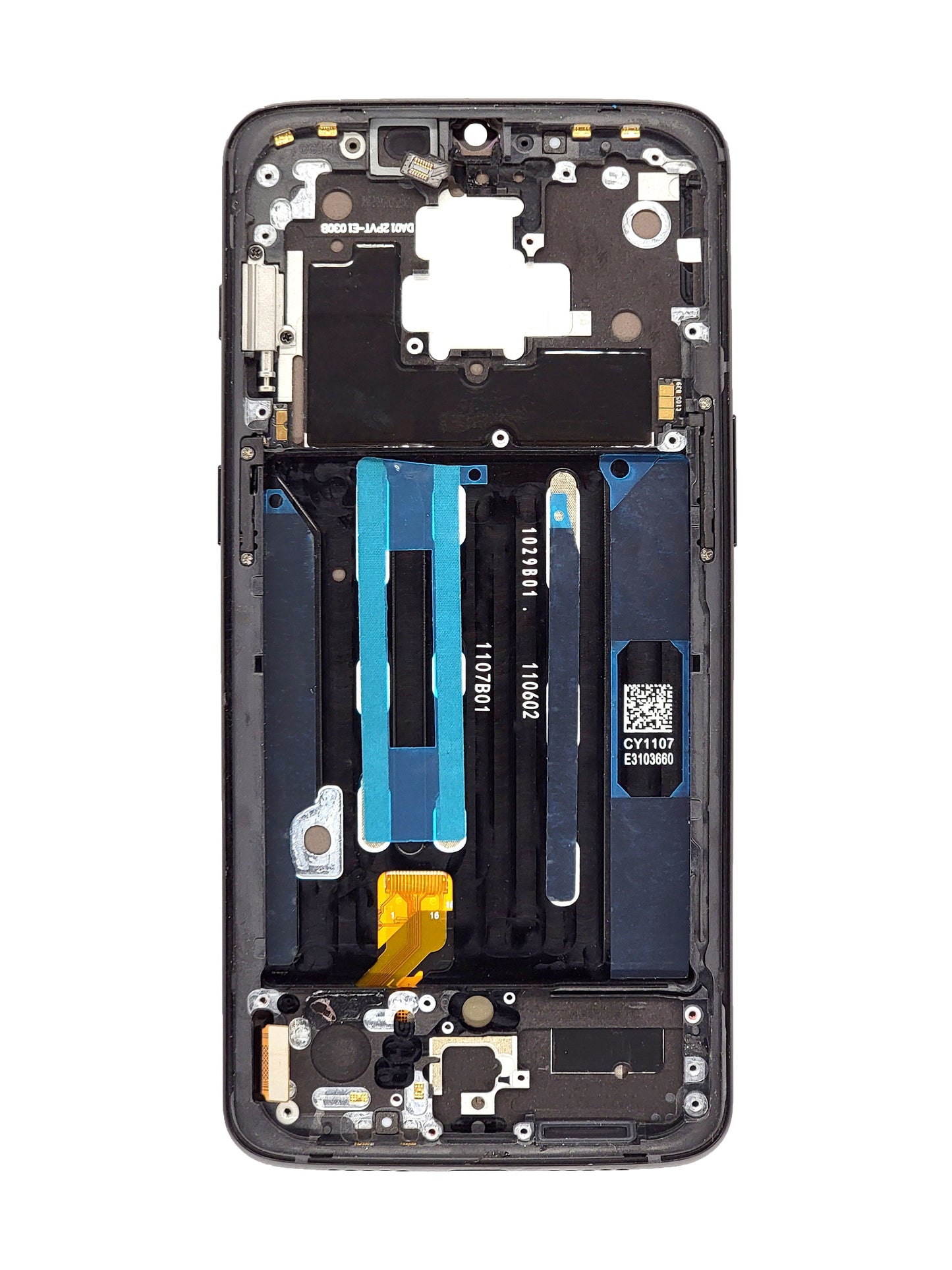 OPS 1+6T Screen Assembly (With The Frame) (OLED) (Black)
