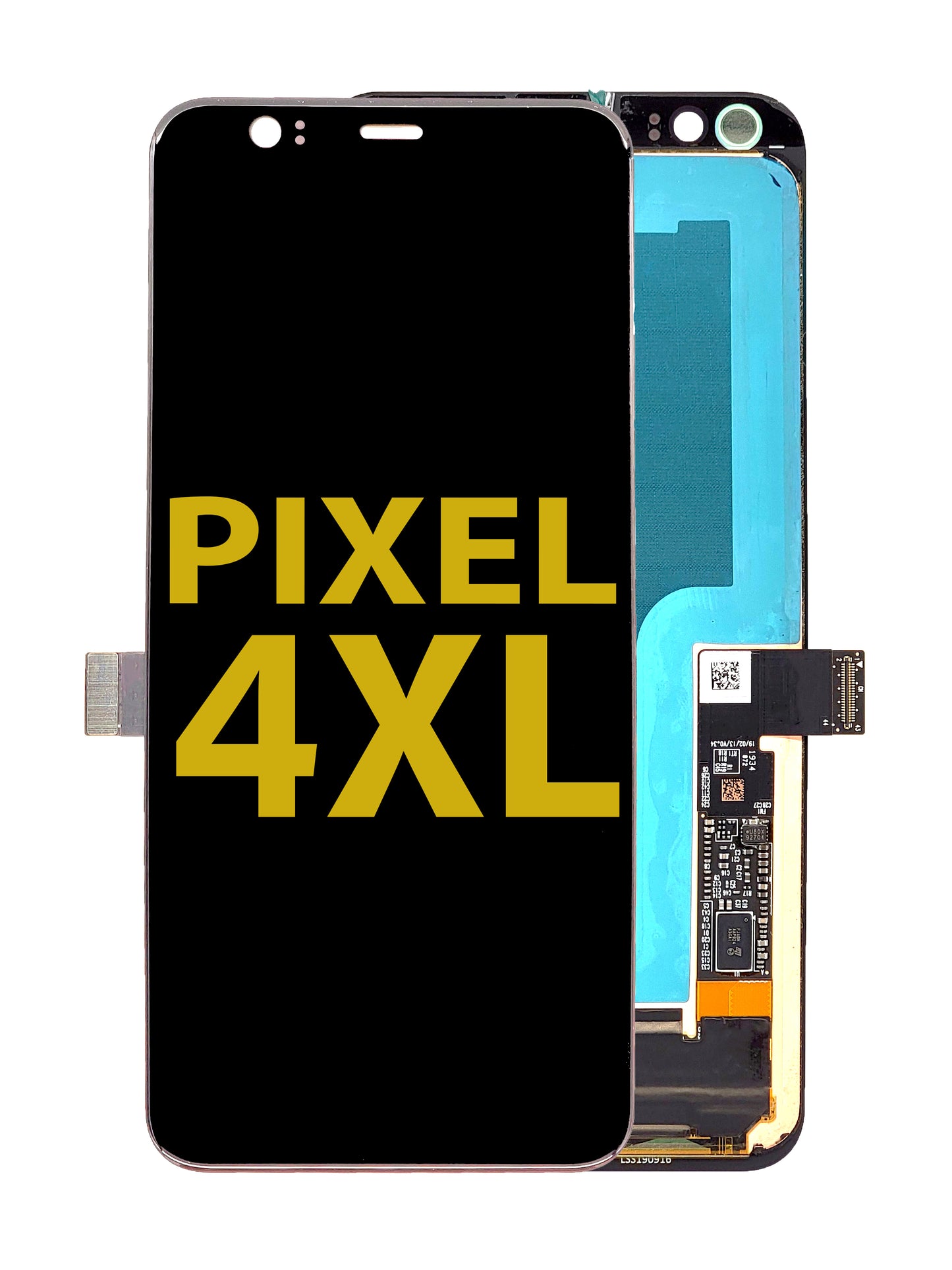 GOP Pixel 4 XL Screen Assembly (Without The Frame) (Refurbished) (Black)