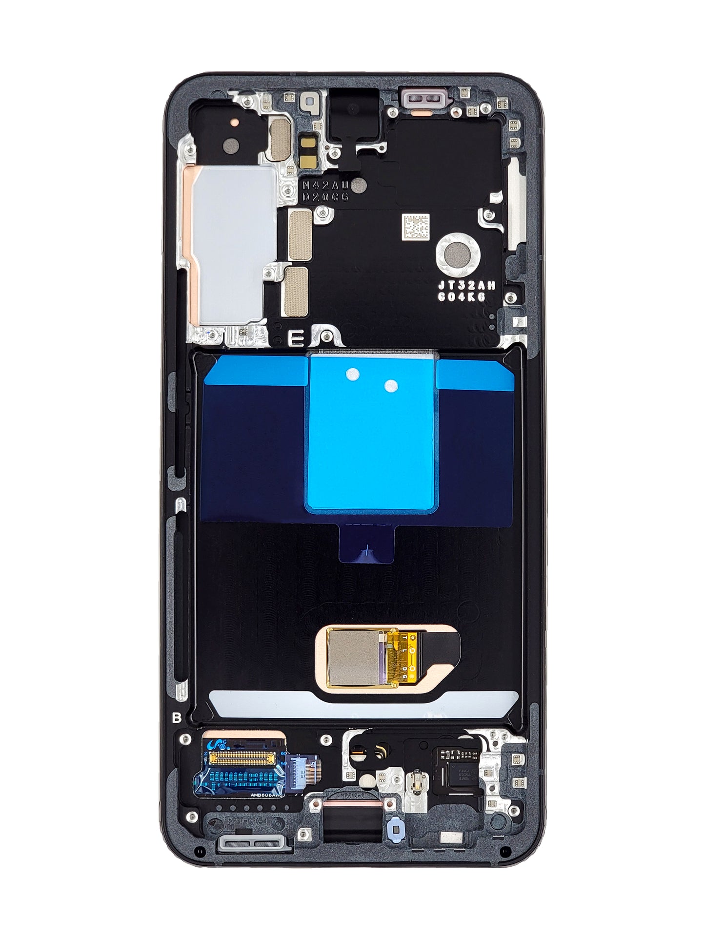 OLED Assembly with Frame for Galaxy S22 S901 (GRAY) (Service Pack)