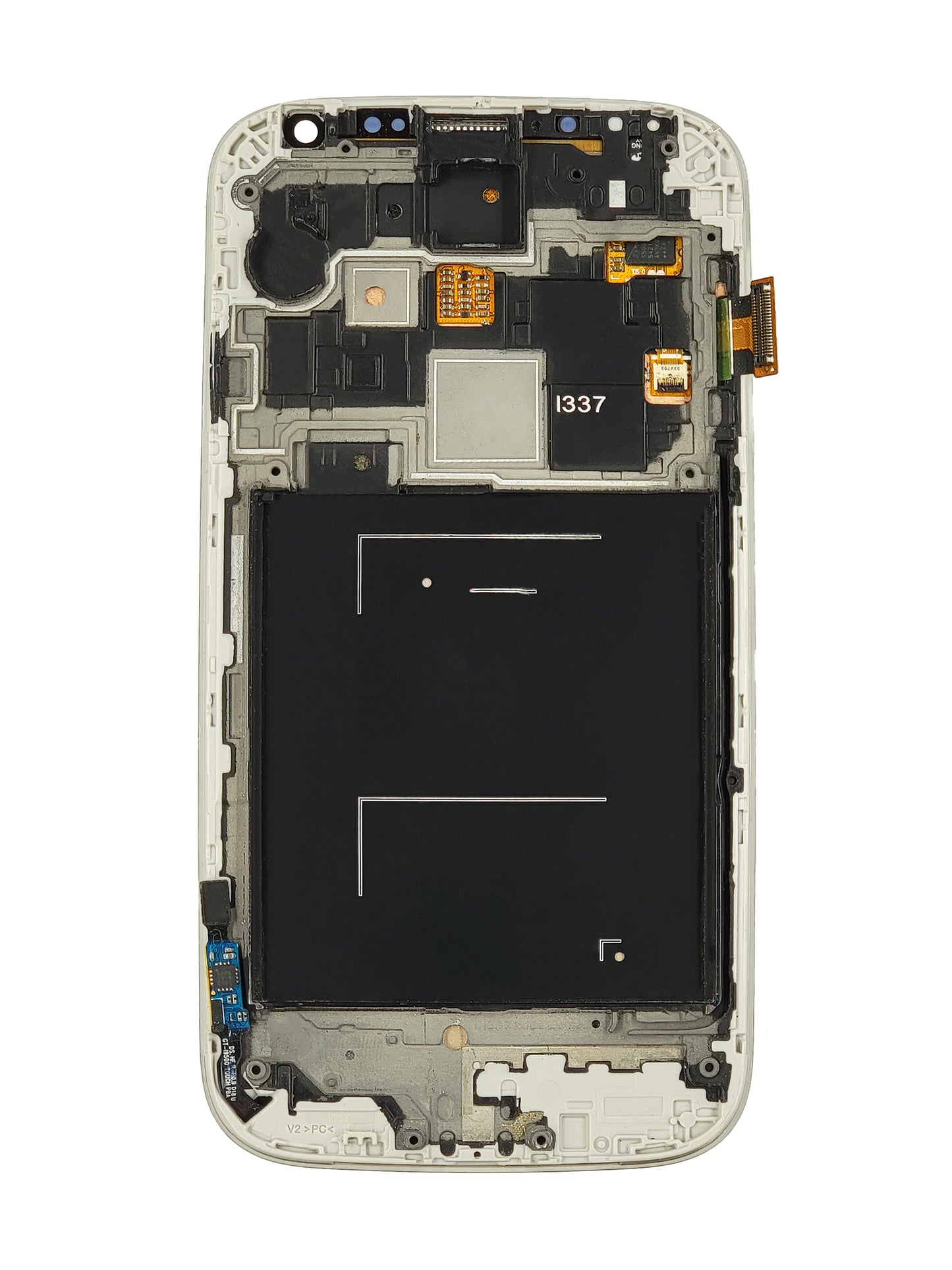 OLED Assembly without Frame for Galaxy S4 (WHITE) (Premium)