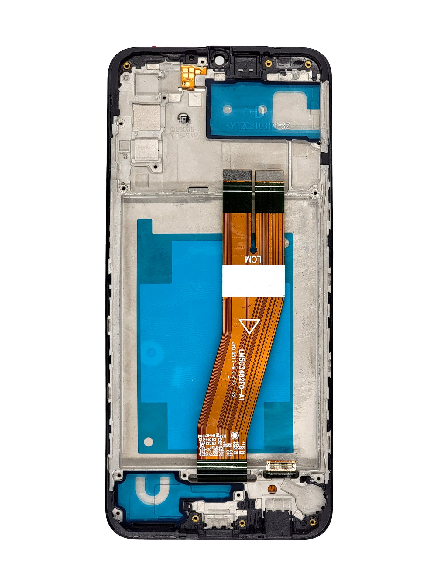 SGA A02s 2020 (A025F) (International Version) Screen Assembly (With The Frame) (Refurbished) (Black)