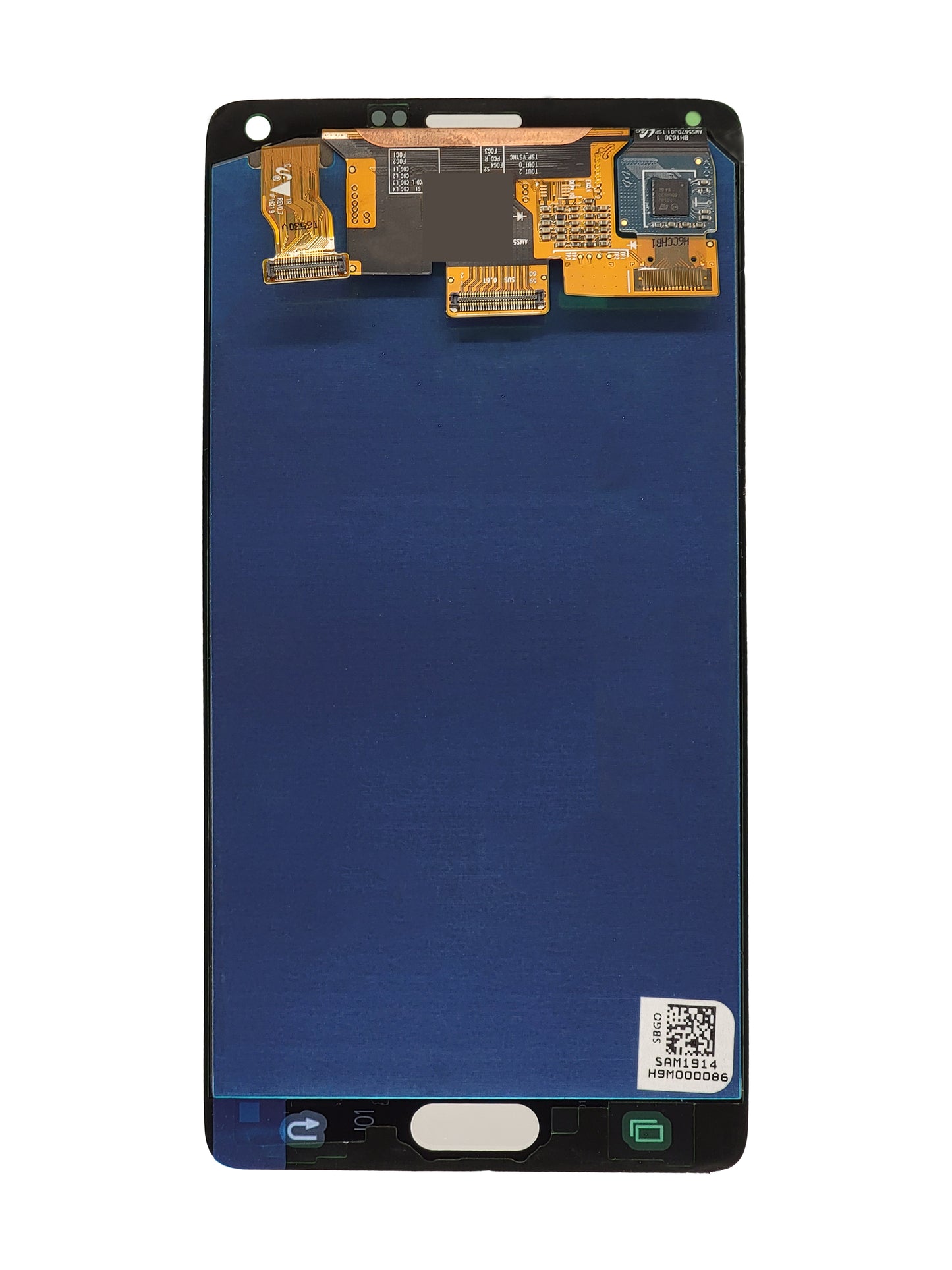 OLED Assembly without Frame for Galaxy Note 4 N910 (WHITE) (Premium)
