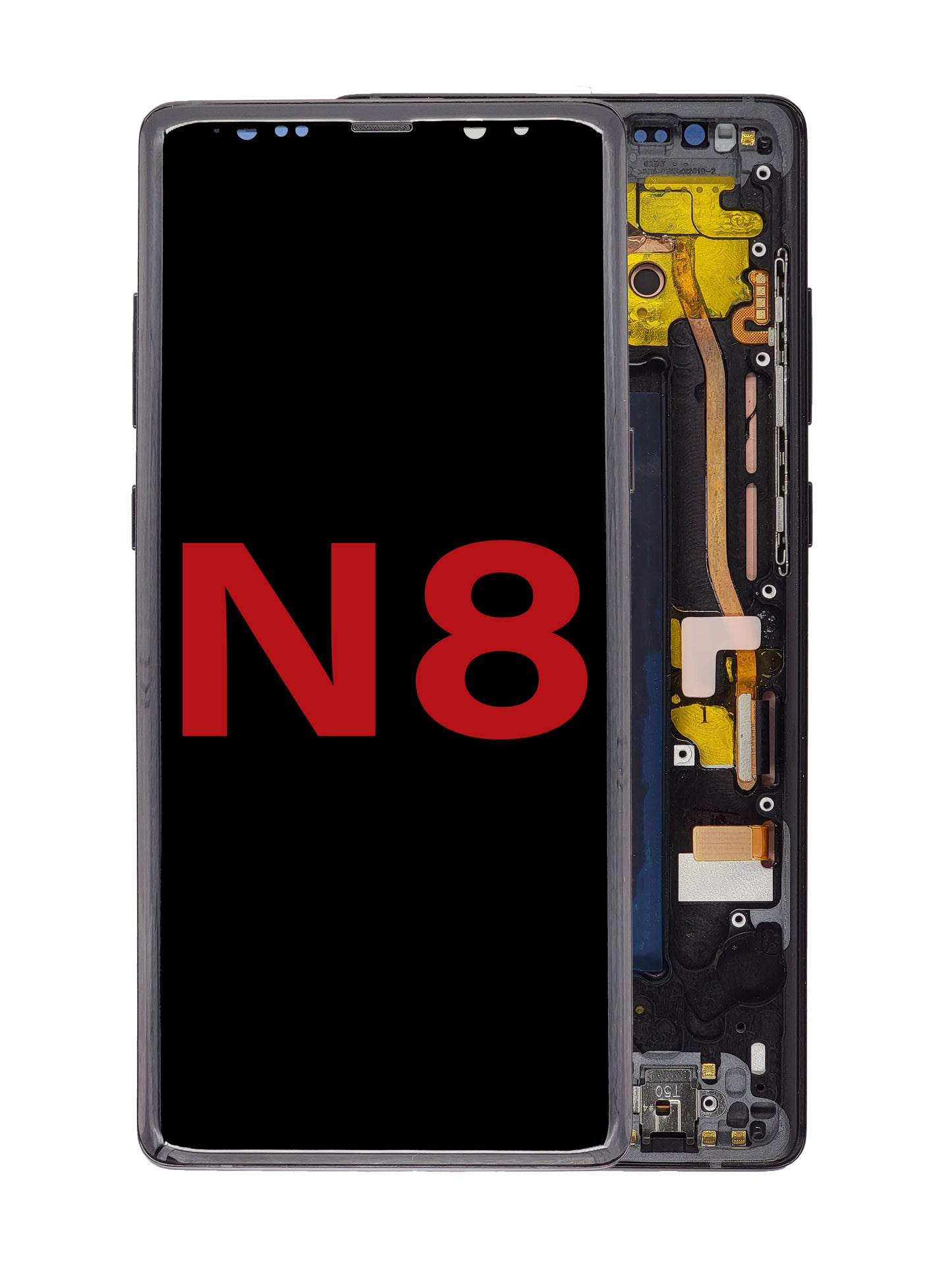 SGN Note 8 Screen Assembly (With The Frame) (OLED) (Black)