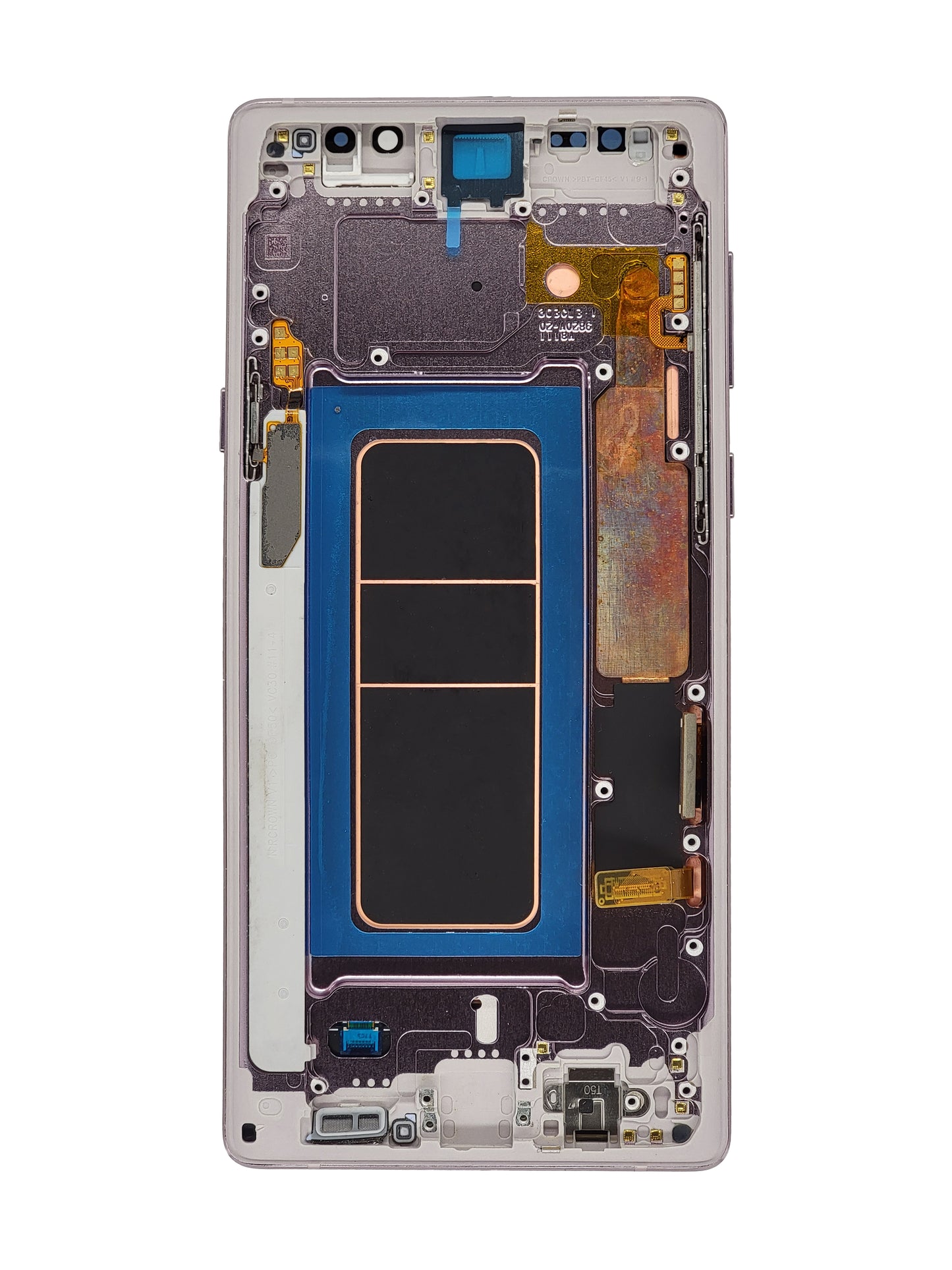 OLED Assembly with Frame for Galaxy Note 9 N960 (LAVENDER PURPLE) (Premium)