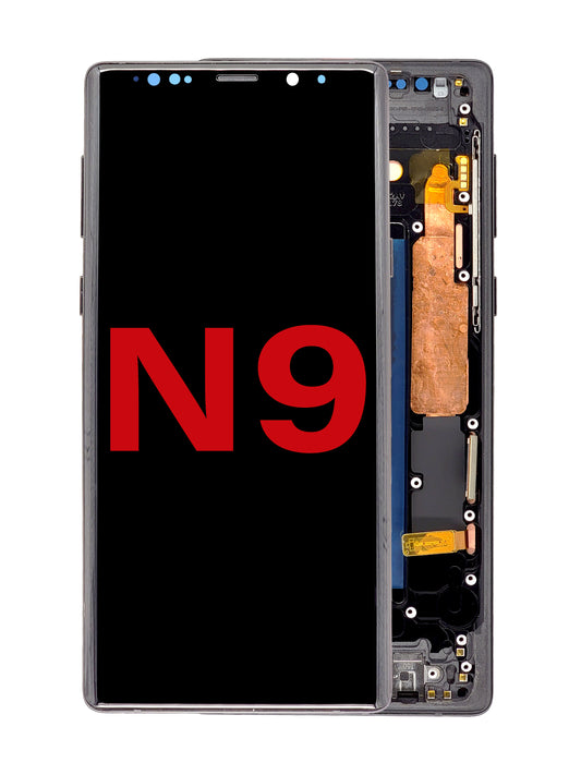 SGN Note 9 Screen Assembly (With The Frame) (OLED) (Black)