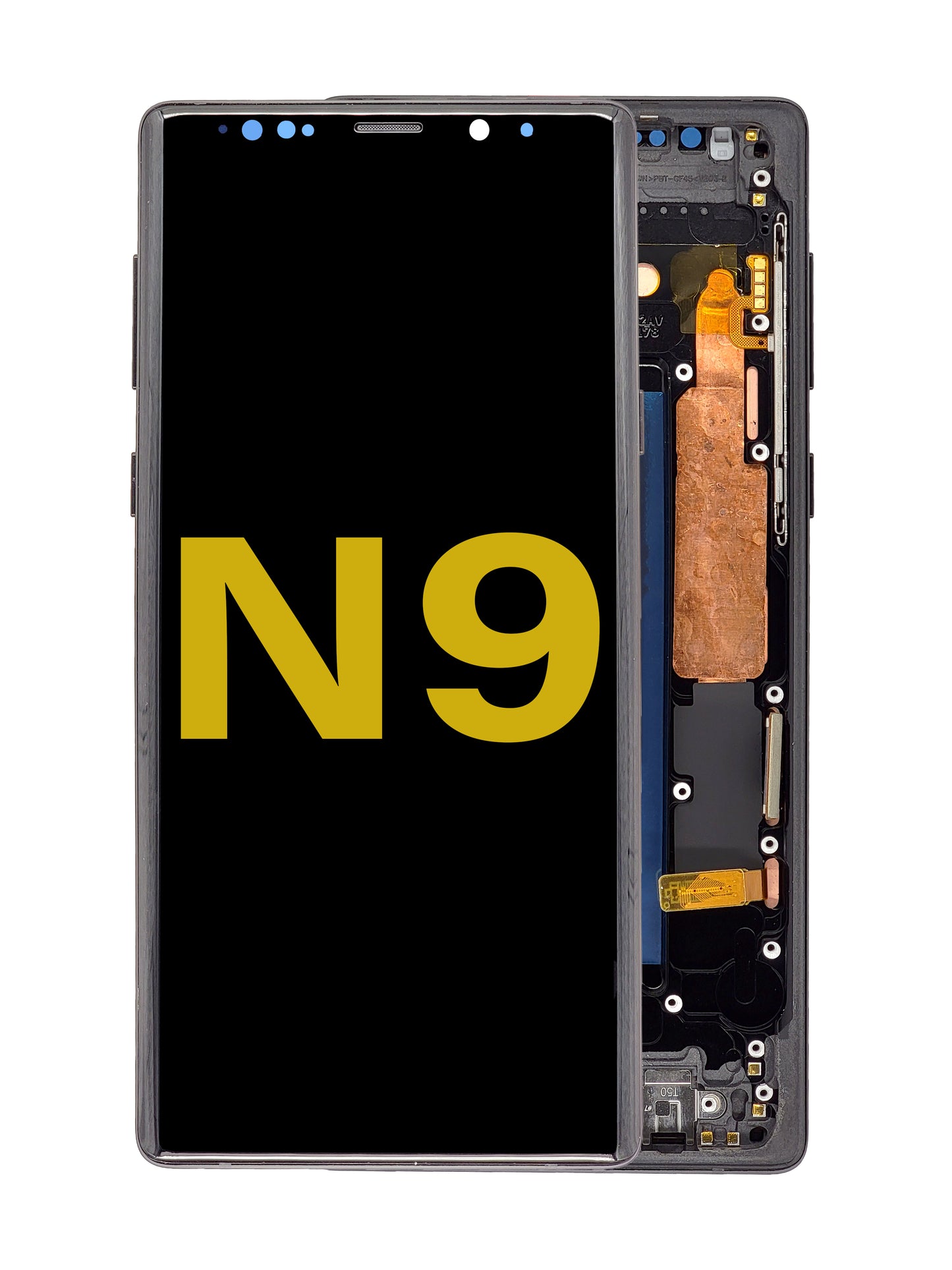 SGN Note 9 Screen Assembly (With The Frame) (Refurbished) (Black)