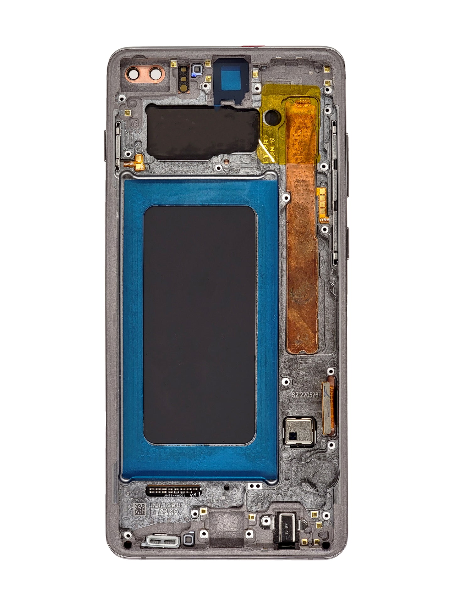 OLED Assembly with Frame for Galaxy S10 Plus (G975) (PRISM BLACK) (Premium)