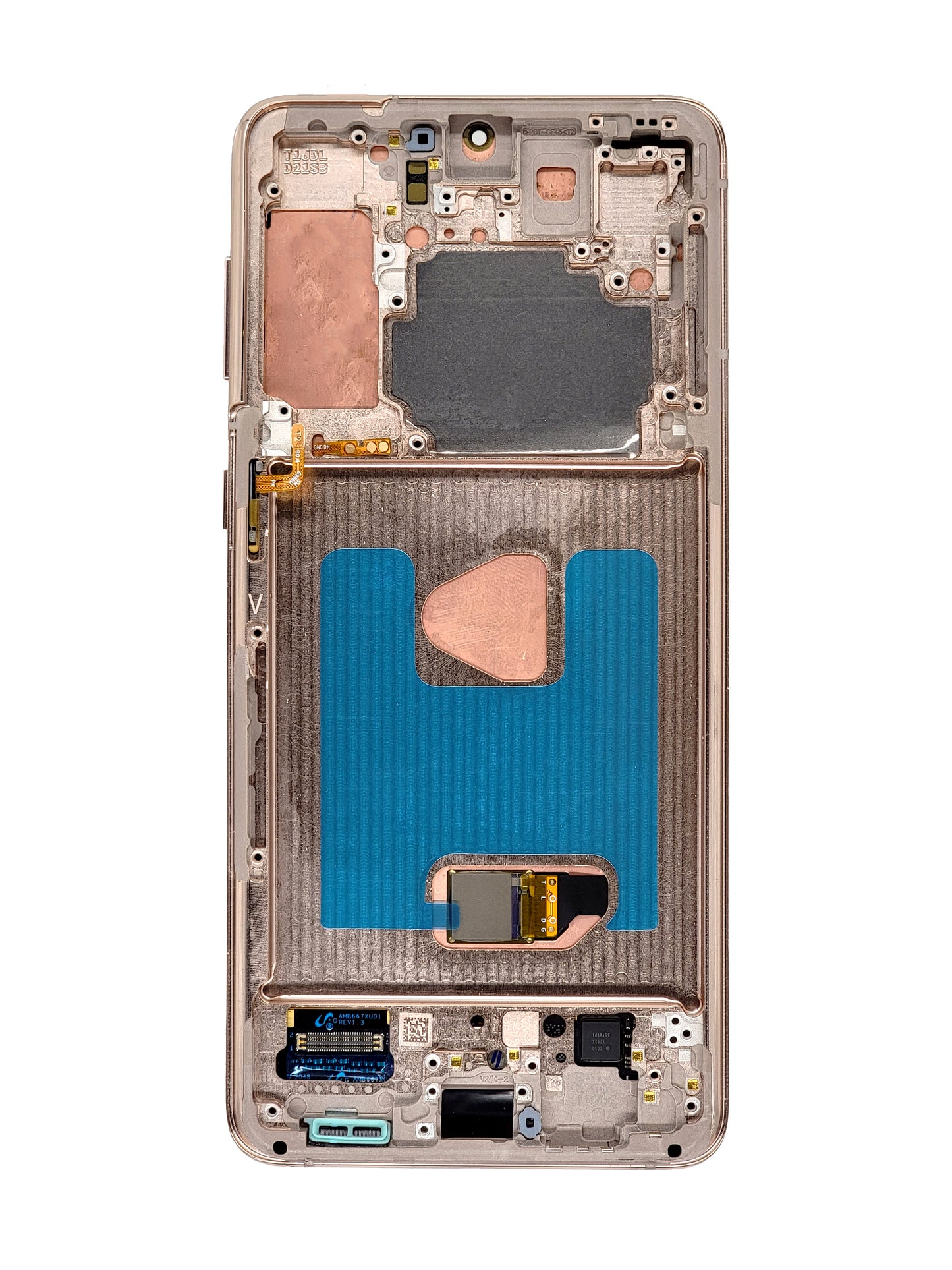 OLED Assembly with Frame for Galaxy S21 Plus 5G (G996) (PHANTOM VIOLET) (Premium)