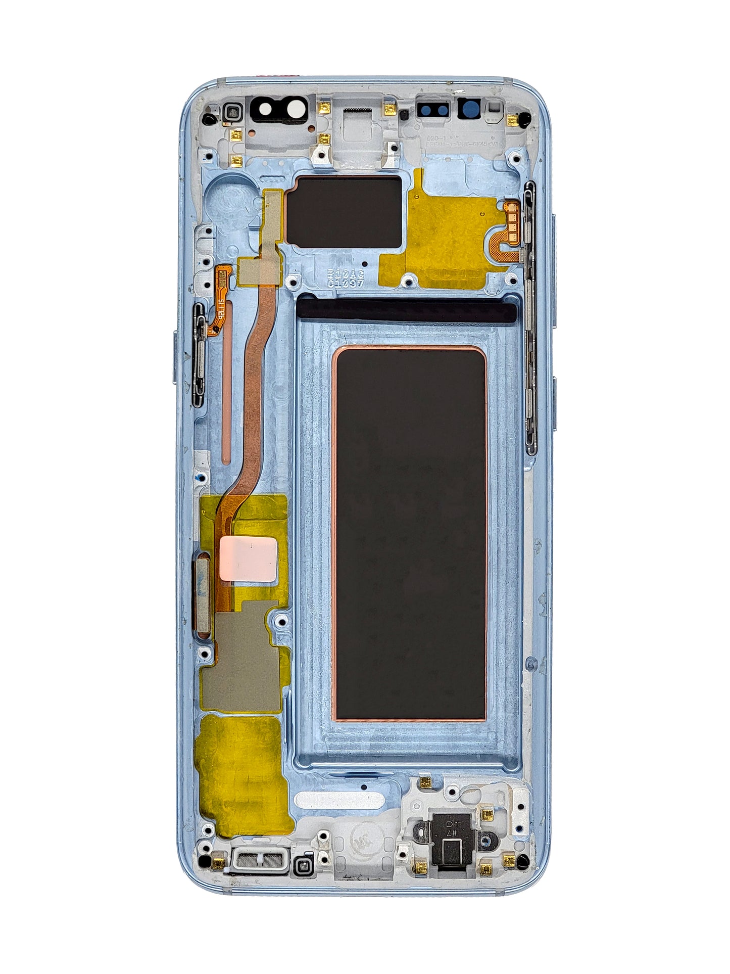 SGS S8 Screen Assembly (With The Frame) (Refurbished) (Coral Blue)