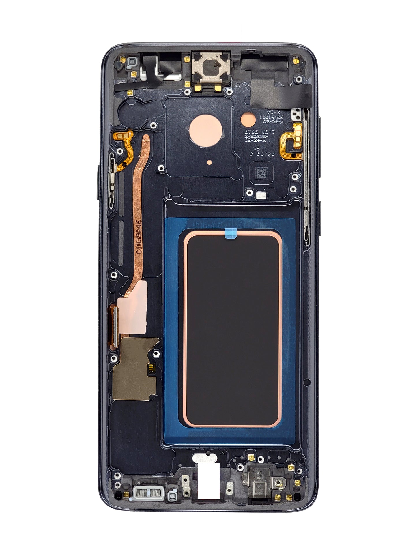 OLED Assembly with Frame for Galaxy S9 Plus G965 (TITANIUM GRAY) (Aftermarket)