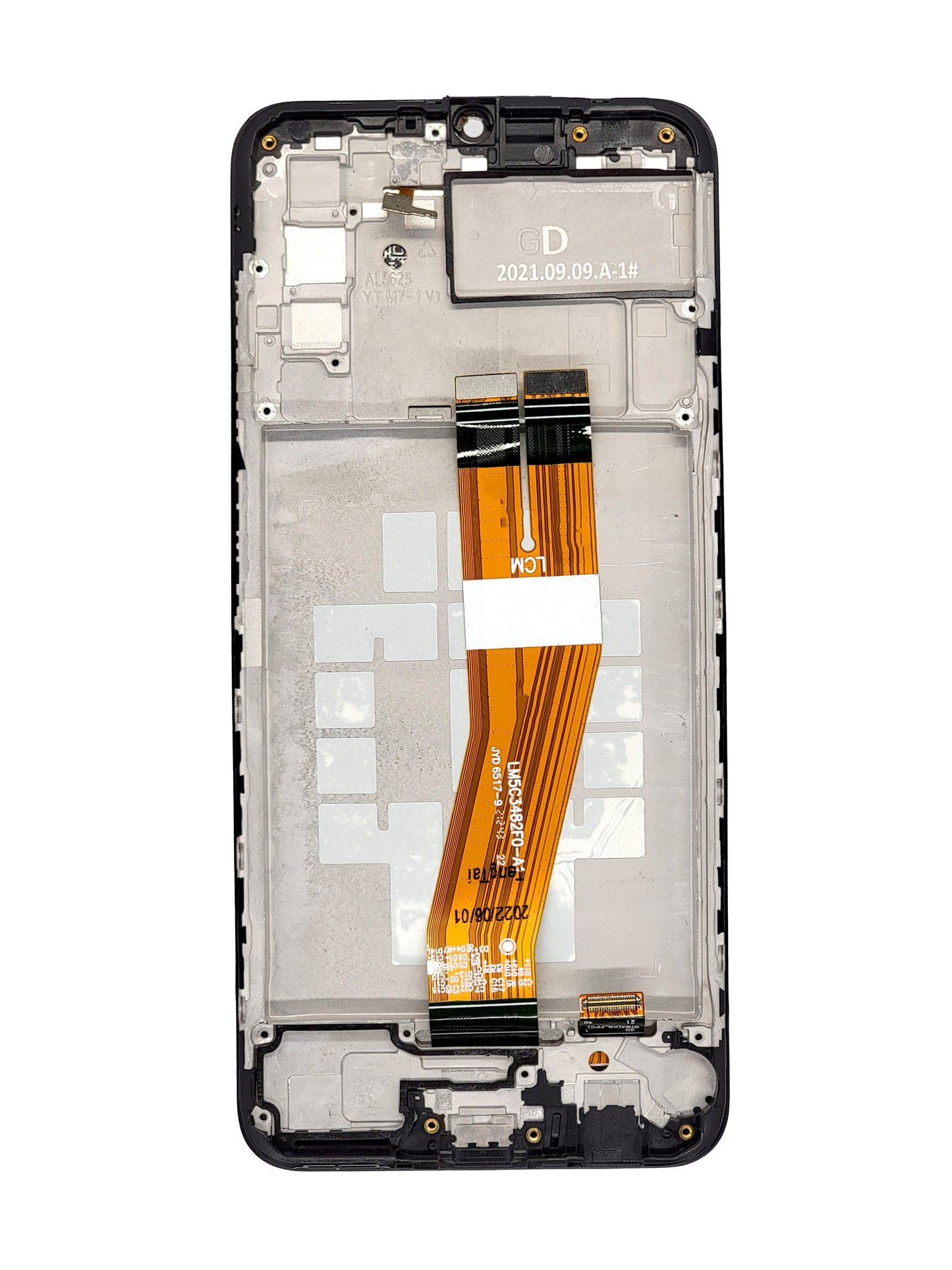 Samsung A03s 2021 (A037F) Micro USB (Dual Sim) Screen Assembly (With The Frame) (Refurbished) (Black)
