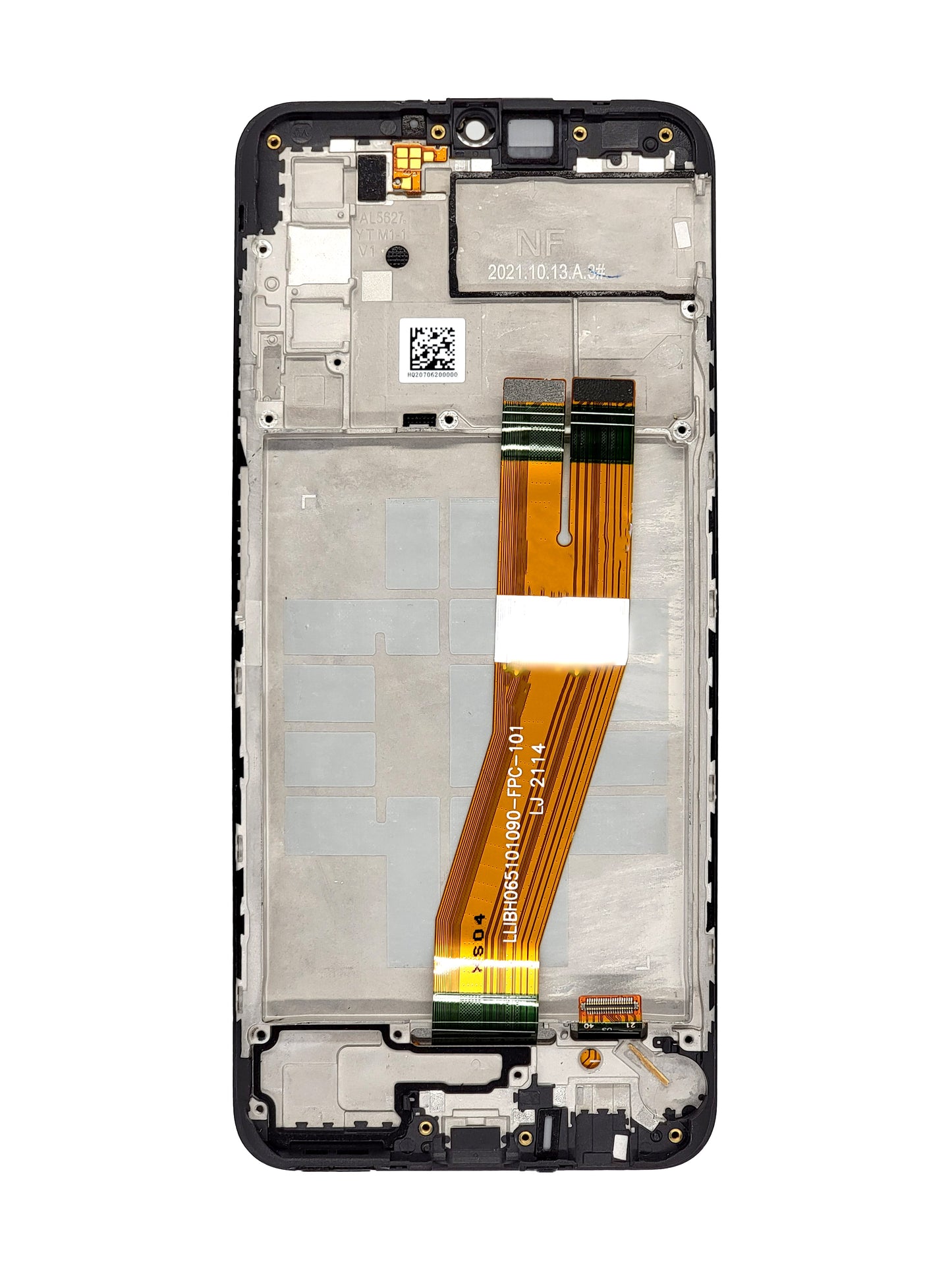Samsung A03s 2021 (A037M) Type C (Single Sim) Screen Assembly (With The Frame) (Refurbished) (Black)