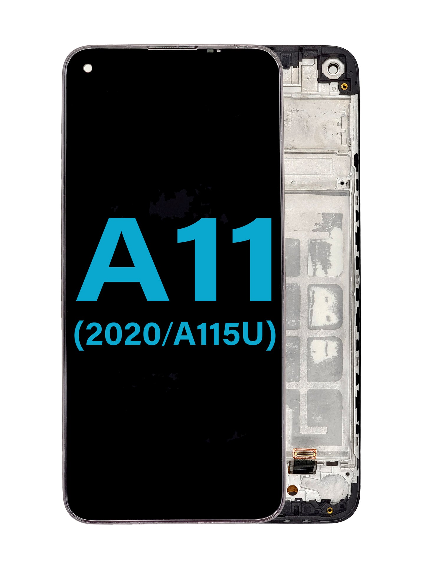 Samsung A11 2020 (A115U) U version Screen Assembly (With The Frame) (Incell) (Black)
