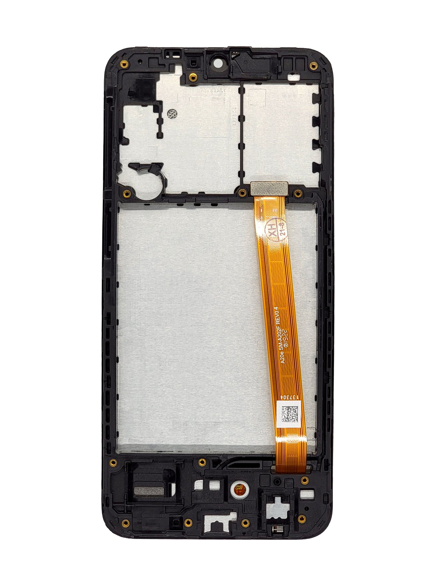 Samsung A20e 2019 (A202) Screen Assembly (With The Frame) (Service Pack) (Black)