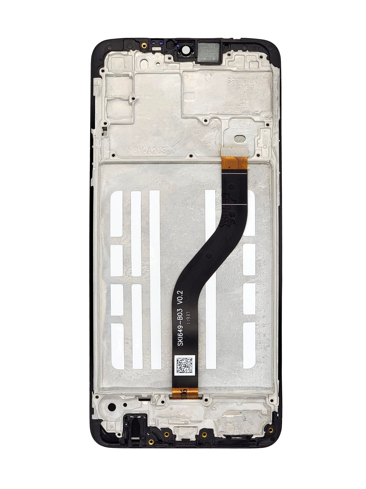 Samsung A20s 2019 (A207) Screen Assembly (With The Frame) (Service Pack) (Black)