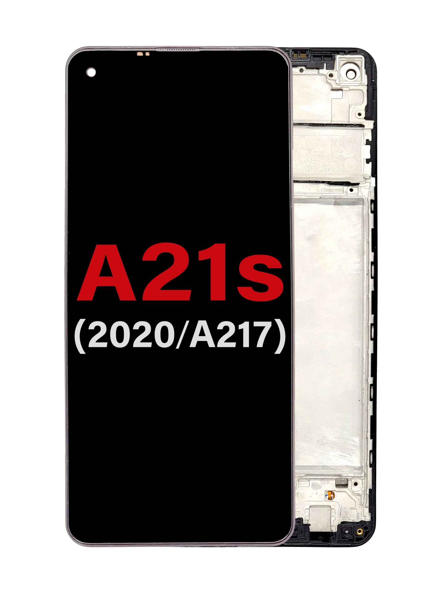 SGA A21s 2020 (A217) Screen Assembly (With The Frame) (OLED) (Black)