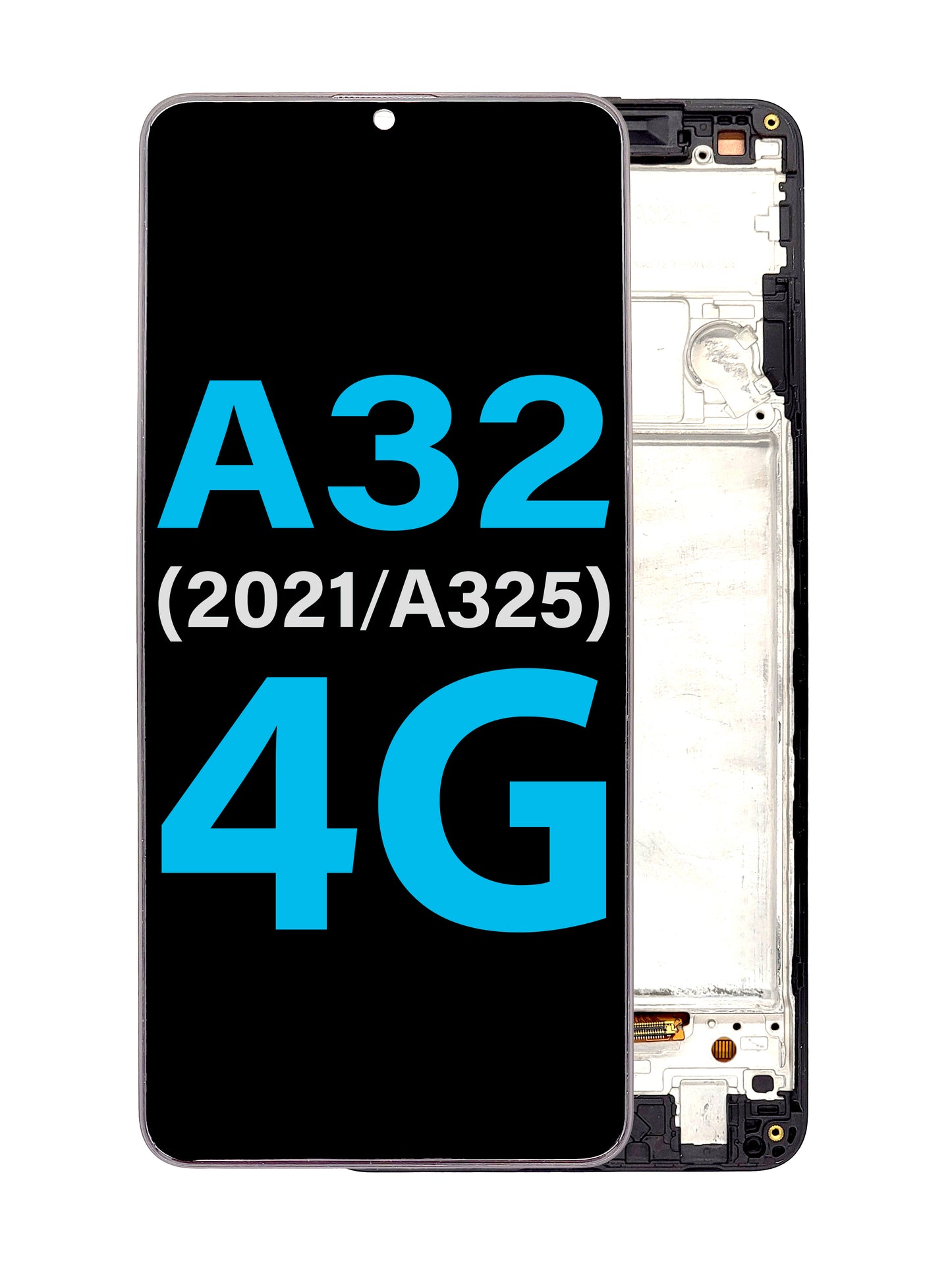 SGA A32 2021 4G (A325) Screen Assembly (With The Frame) (Incell) (Black)
