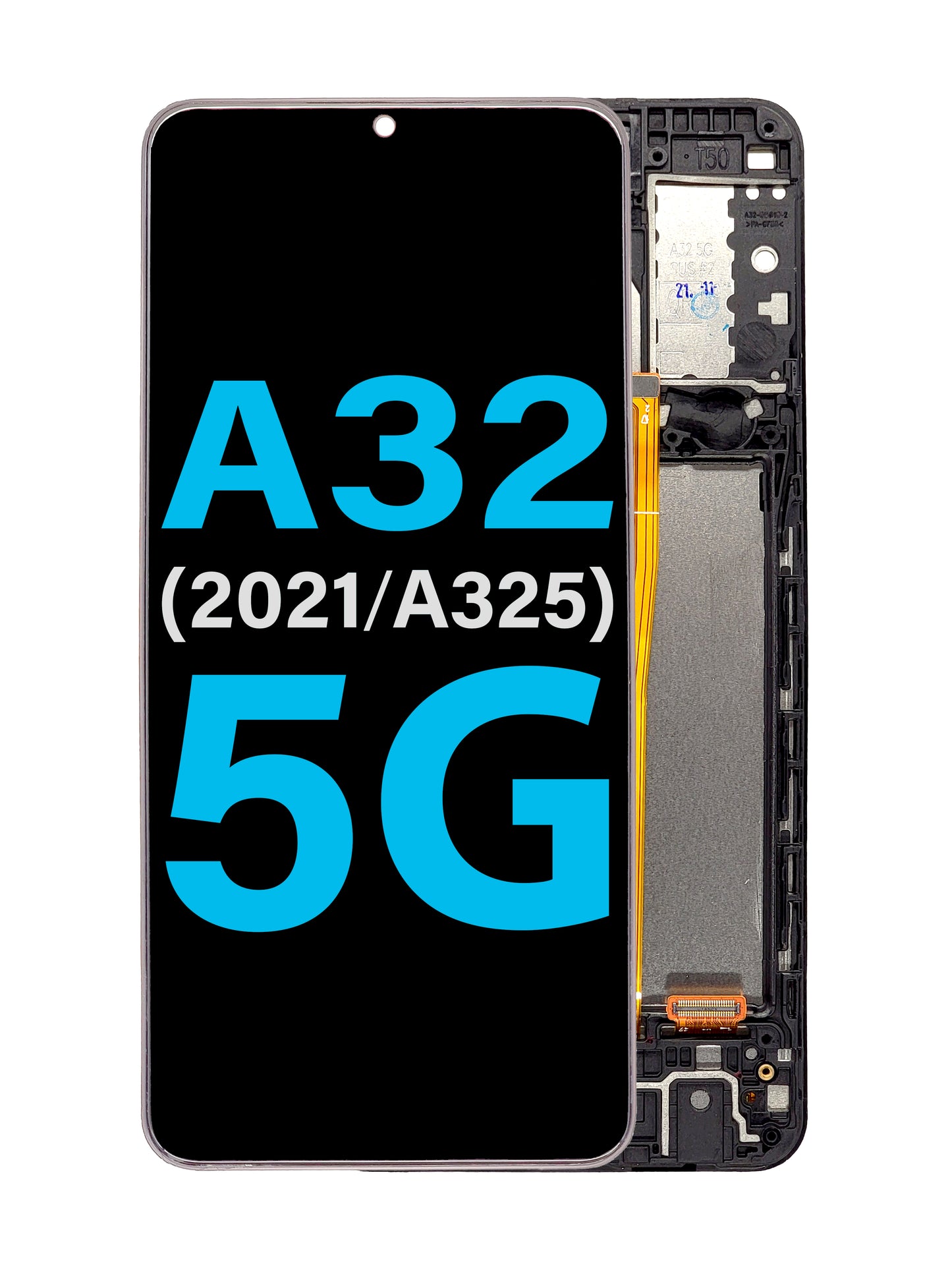 Samsung A32 2021 5G (A326) Screen Assembly (With The Frame) (Incell) (Black)