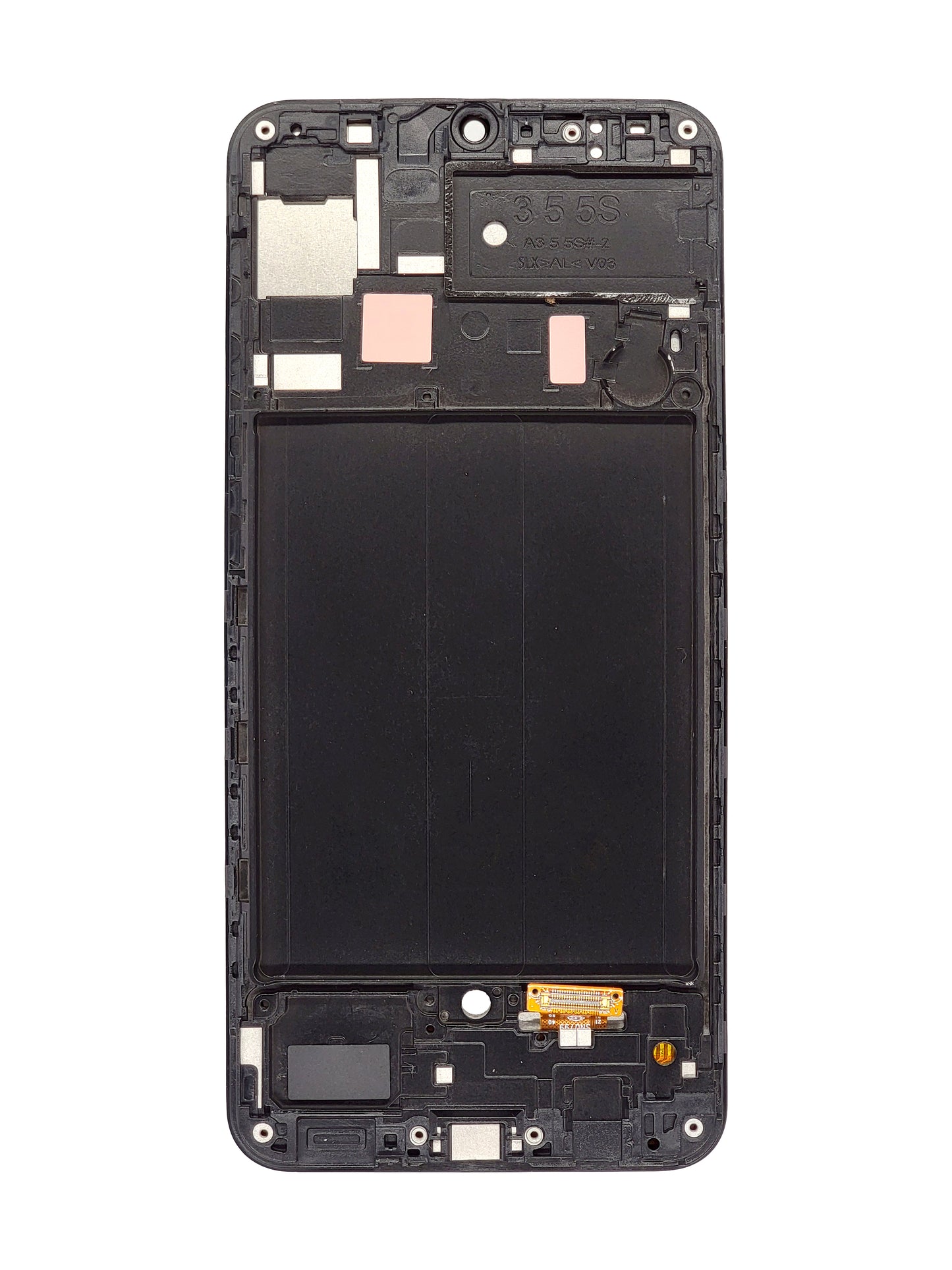 SGA A50 2019 (A505) Screen Assembly (With The Frame) (Service Pack) (USA Version) (Black)