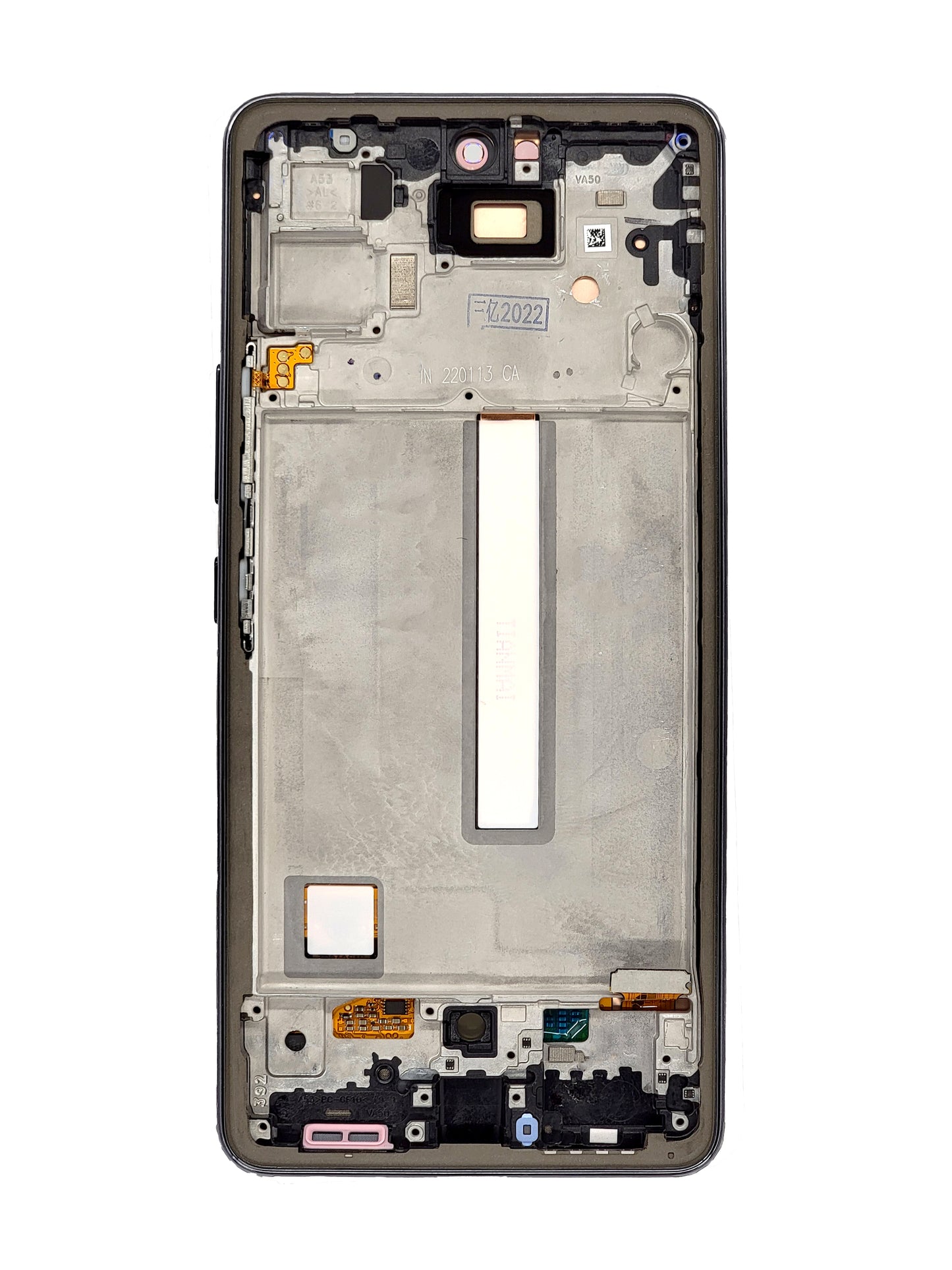 SGA A53 2022 5G (A536) Screen Assembly (With The Frame) (Refurbished) (Black)