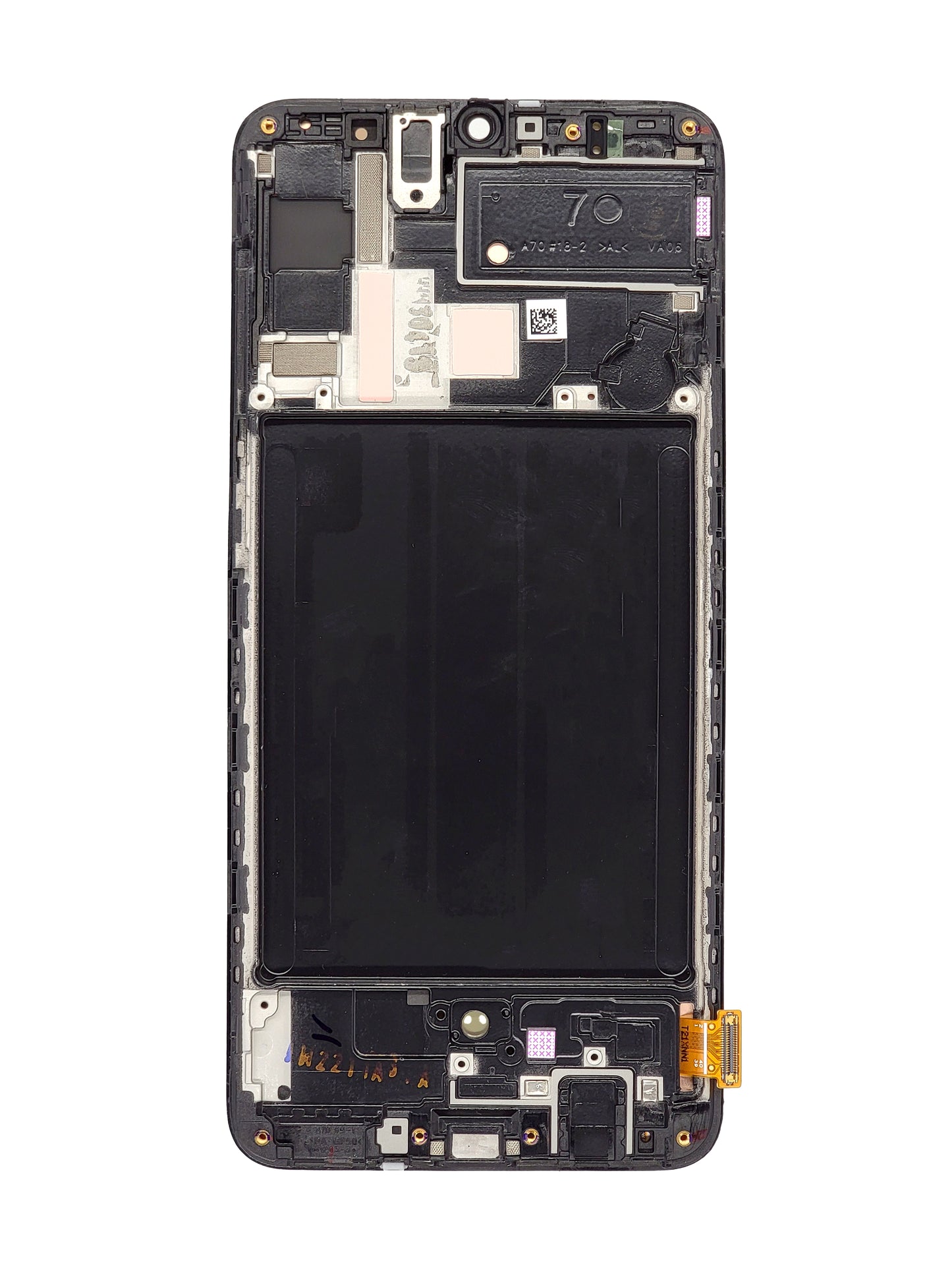 Samsung A70 2019 (A705) Screen Assembly (With The Frame) (Incell) (Black)