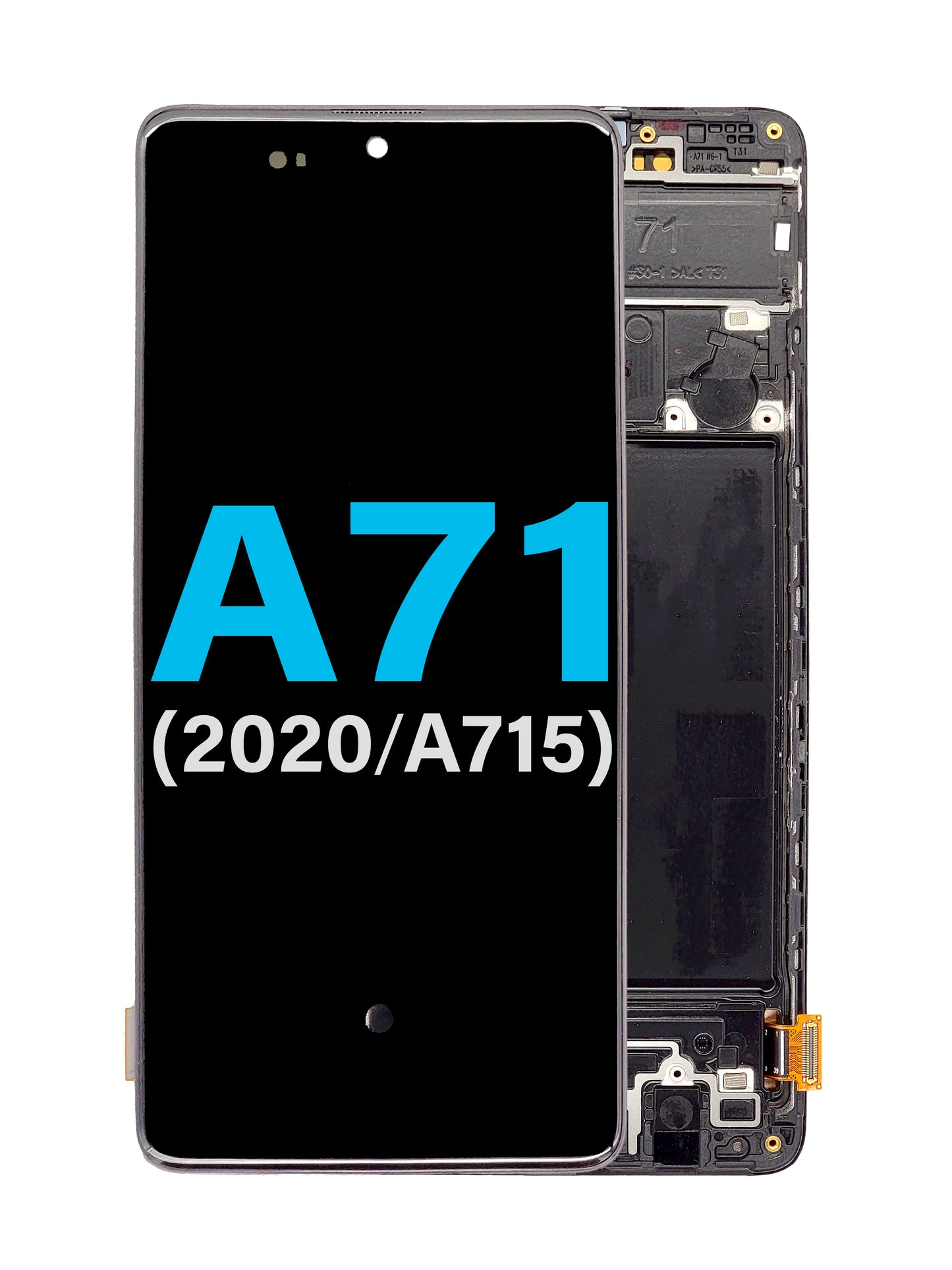 SGA A71 2020 (A715) Screen Assembly (With The Frame) (Incell) (Black)