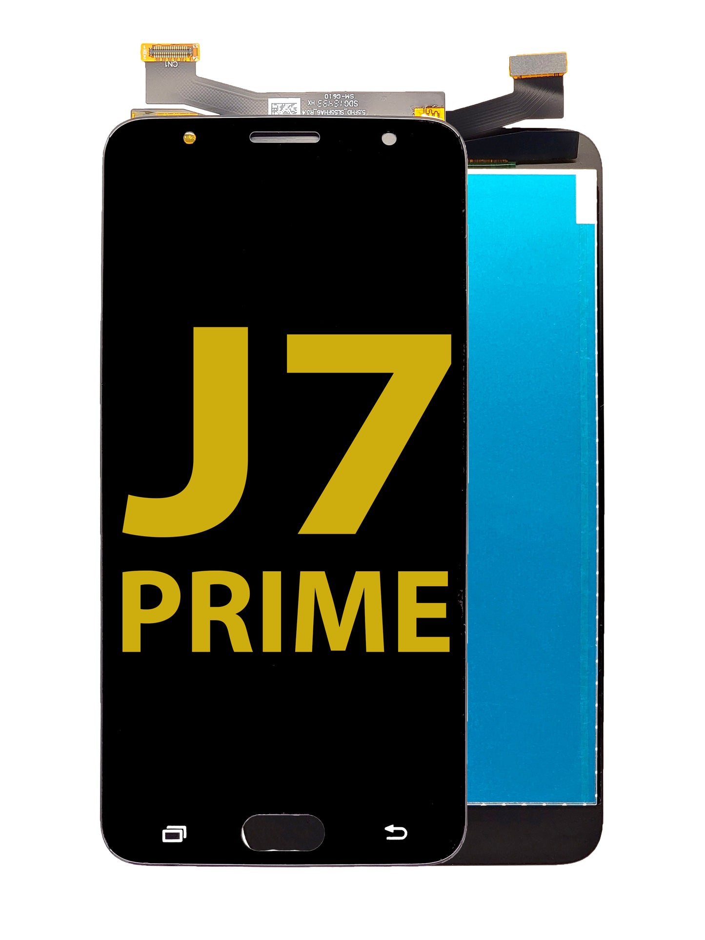 SGJ J7 Prime 2016 (G610) Screen Assembly (Without The Frame) (Refurbished) (Black)