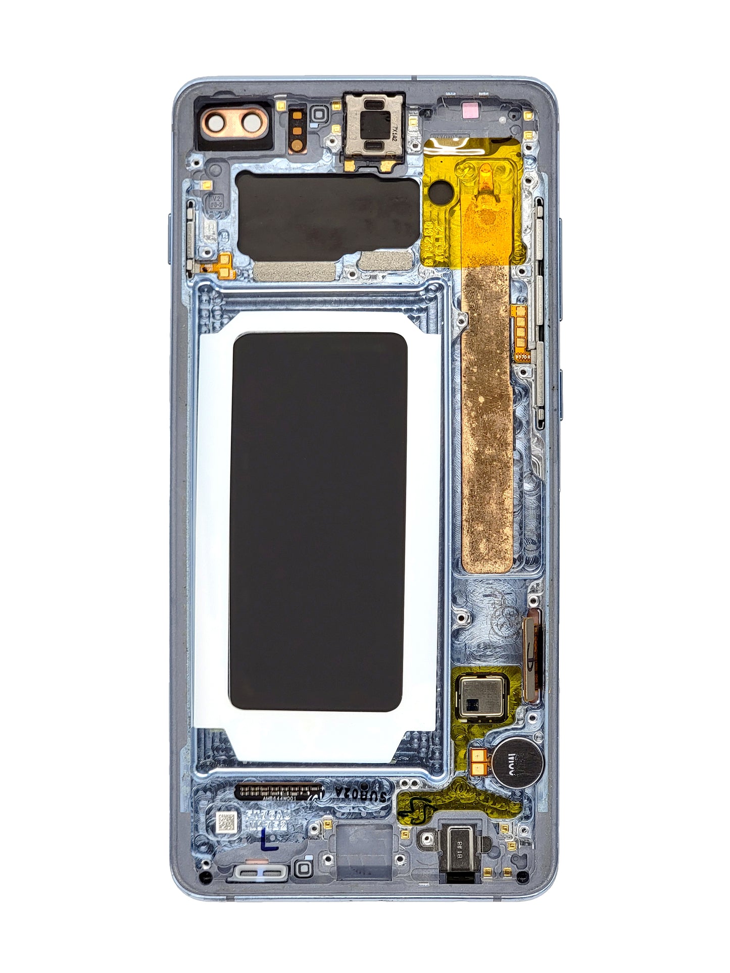 SGS S10 Plus Screen Assembly (With The Frame) (Service Pack) (Prism Blue)