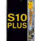 SGS S10 Plus Screen Assembly (With The Frame) (Service Pack) (Prism Blue)