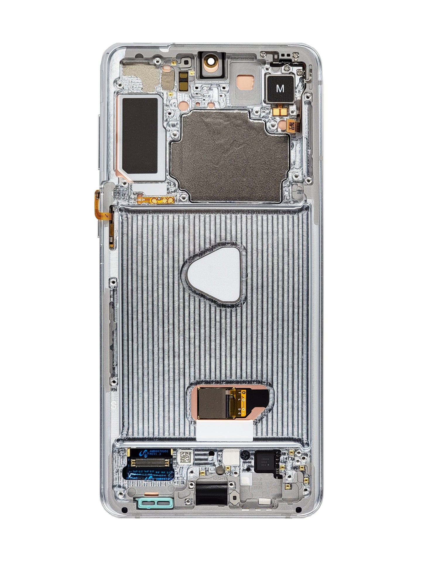 OLED Assembly with Frame for Galaxy S21 Plus G996 (PHANTOM SILVER) (Service Pack)