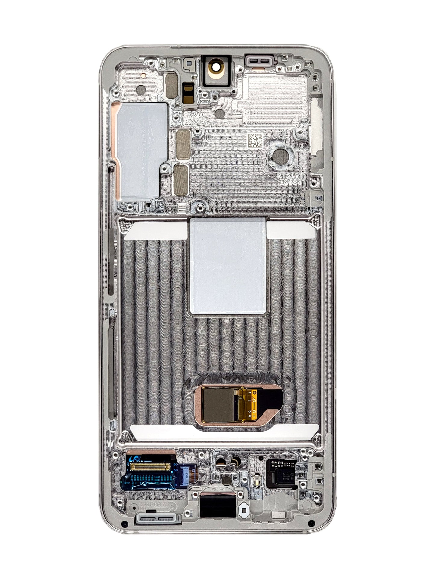 OLED Assembly with Frame for Galaxy S22 S901 (WHITE) (Service Pack)
