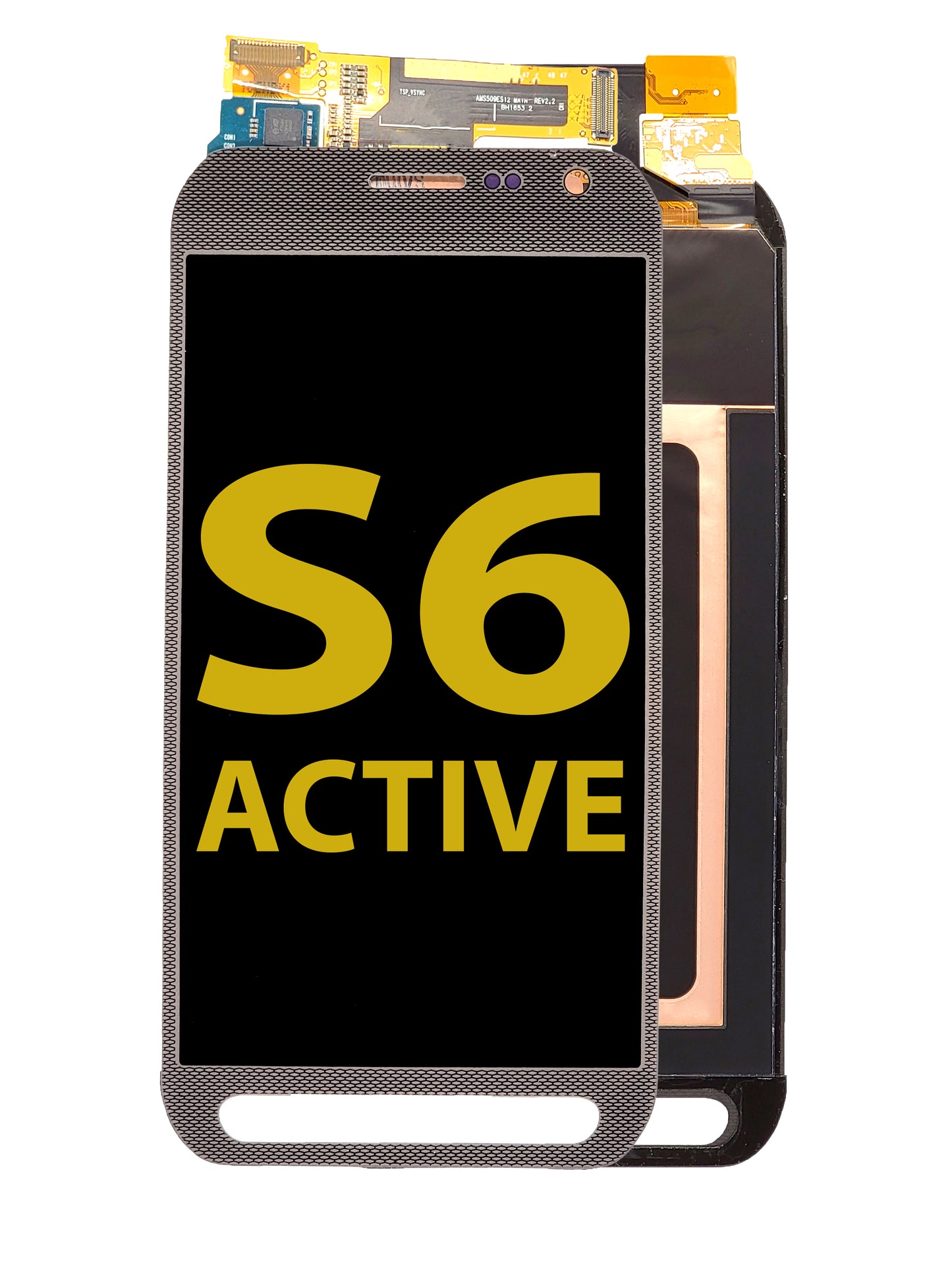 OLED Assembly without Frame for Galaxy S6 Active (G890) (GRAY) (Premium)