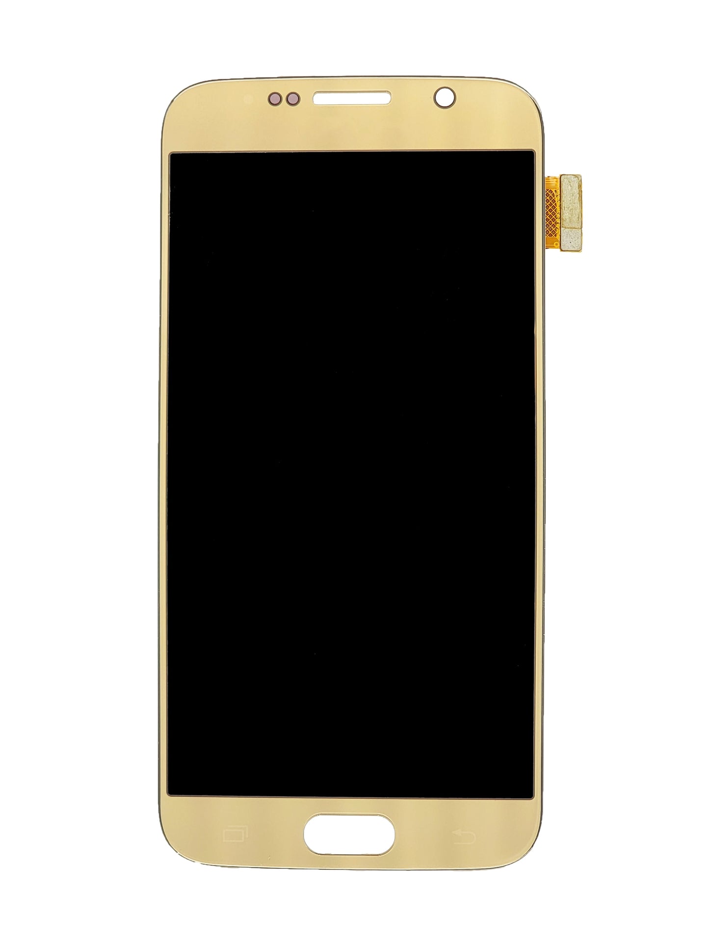 SGS S6 Screen Assembly (Without The Frame) (Refurbished) (Gold Titanium)