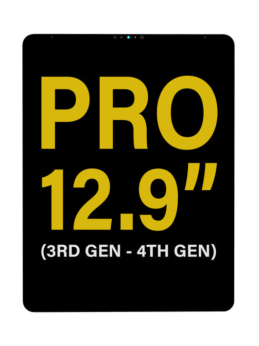 iPad Pro 12.9 (3rd / 4th Generation) Screen Assembly (Premium / Refurbished) (Black)