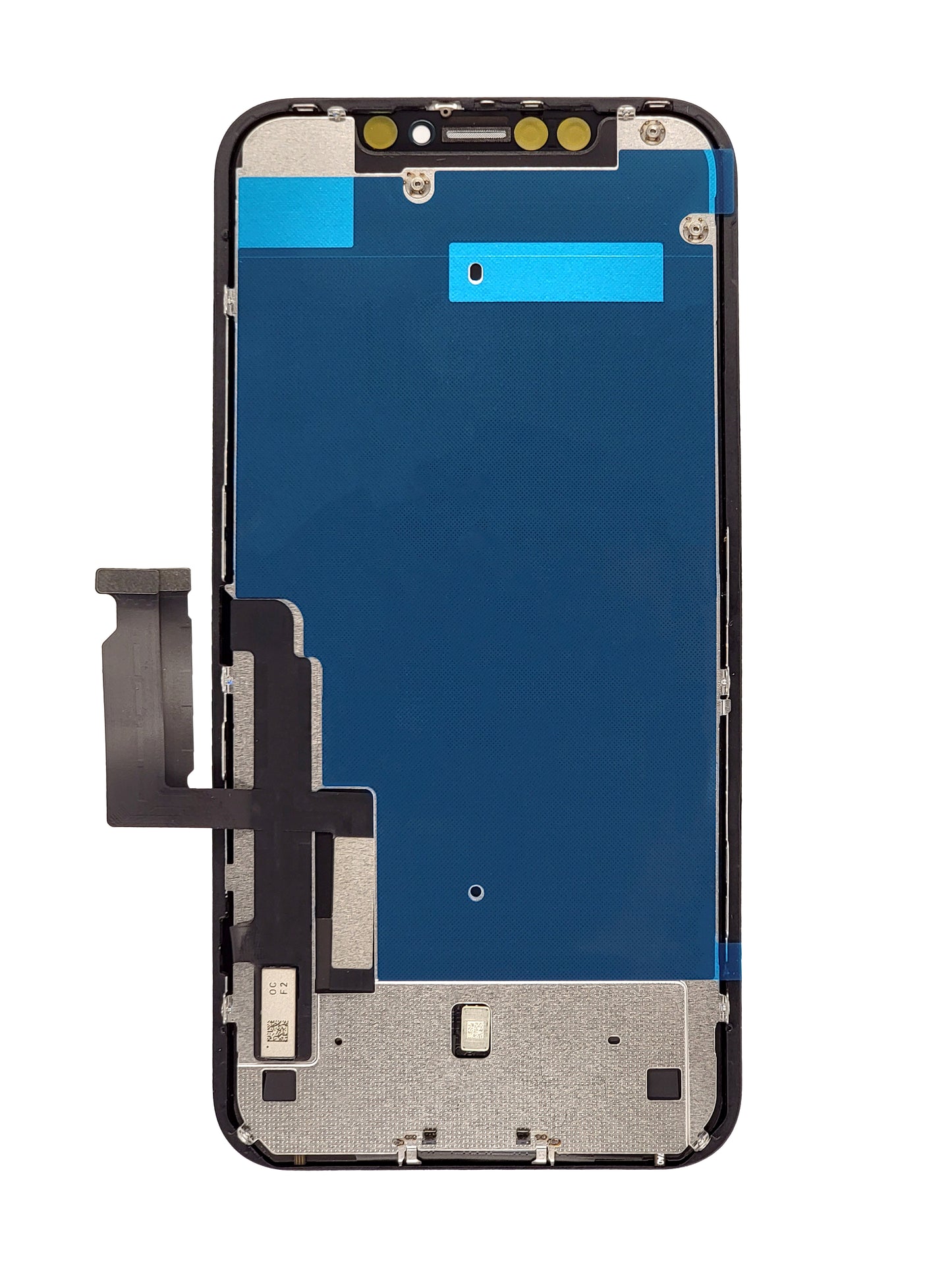 LCD Assembly with Steel Plate for iPhone XR (Aftermarket Incell / QV6)