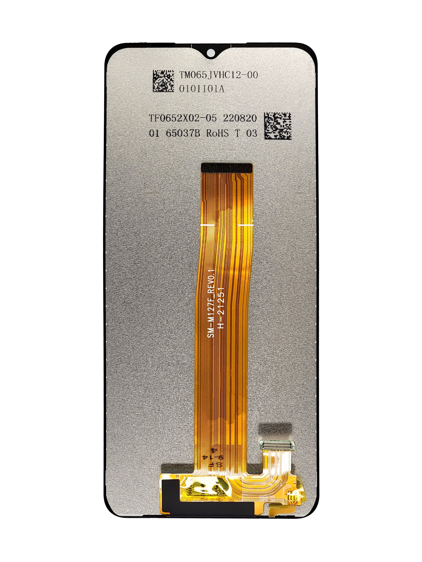 Samsung Galaxy M12 (M127) Screen Assembly (Without The Frame) (Refurbished) (Black)