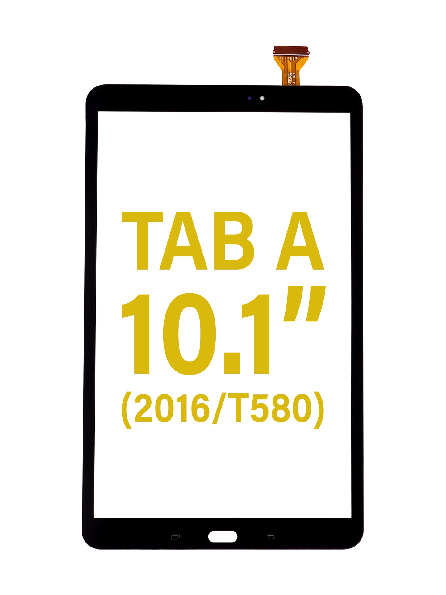 Samsung Tab A 10.1" 2016 (T580) Digitizer (Metallic Black)
