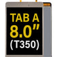 SGT Tab A 8.0" (T350) LCD Assembly with Digitizer (Black)