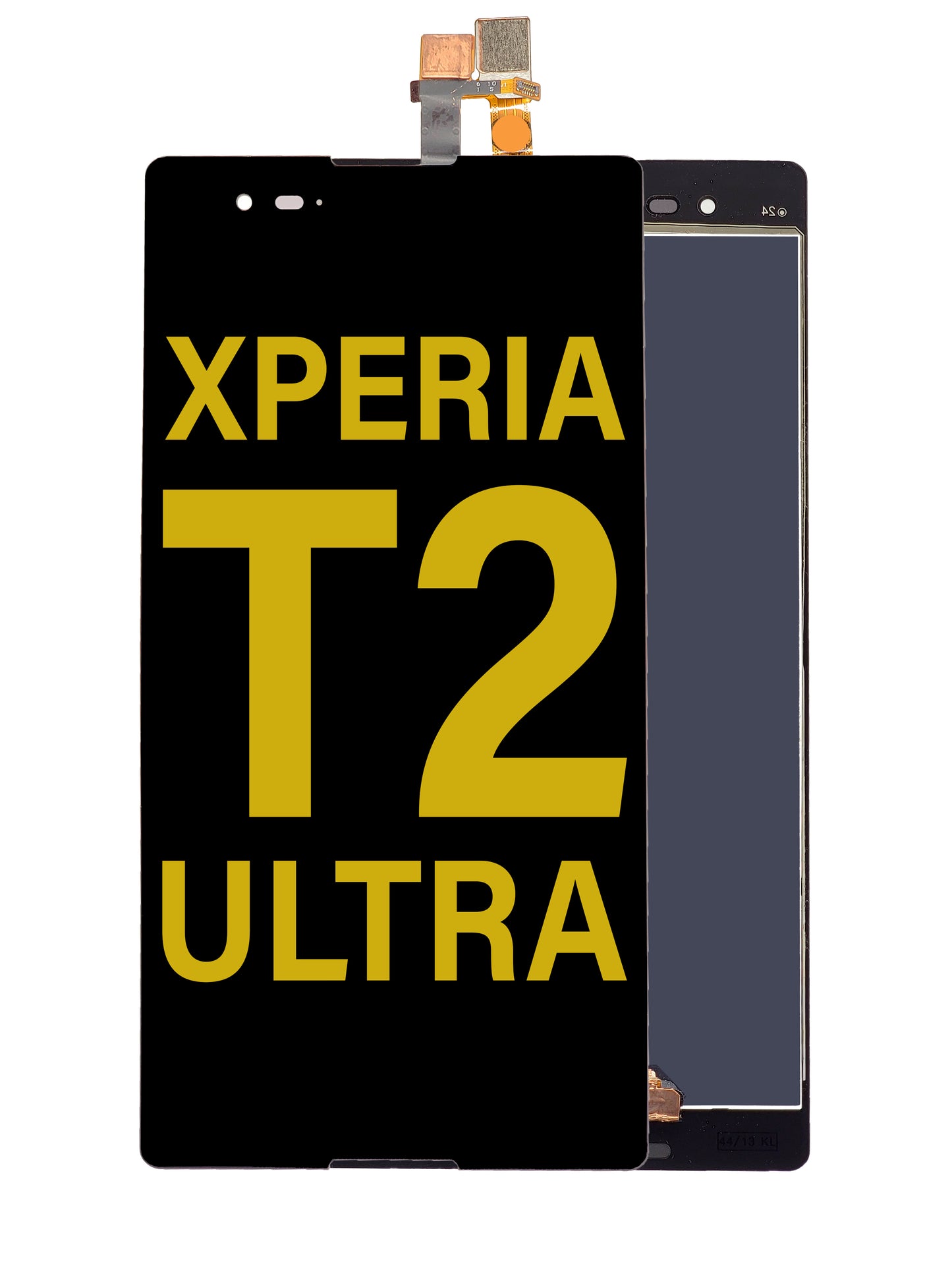 SXO Xperia T2 Ultra Screen Assembly (Without The Frame) (Refurbished) (Black)