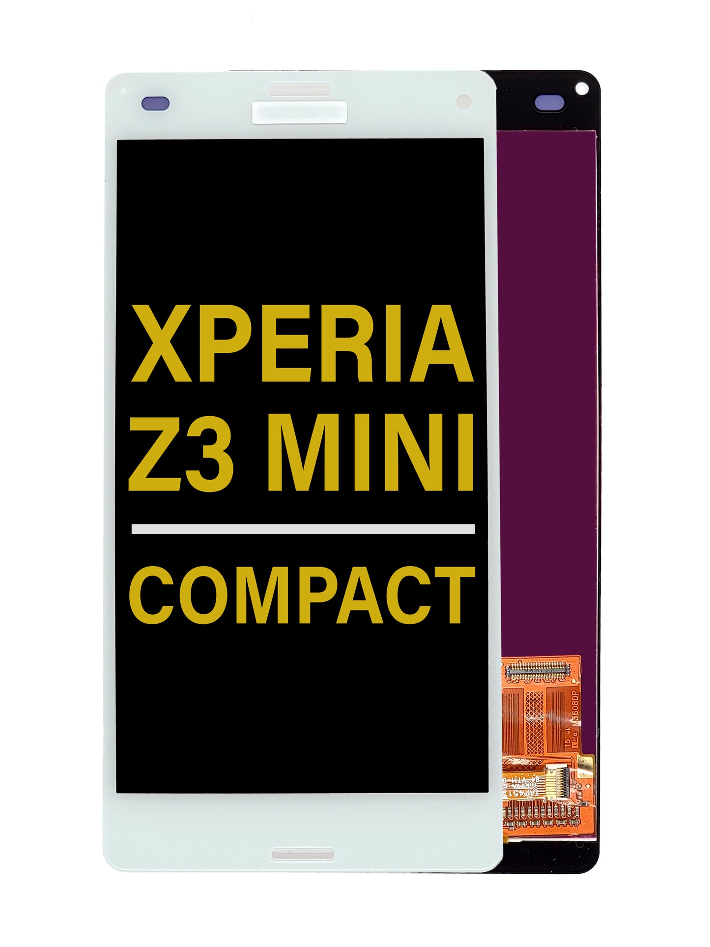 Sony Xperia Z3 Mini / Compact Screen Assembly (Without The Frame) (Refurbished) (White)