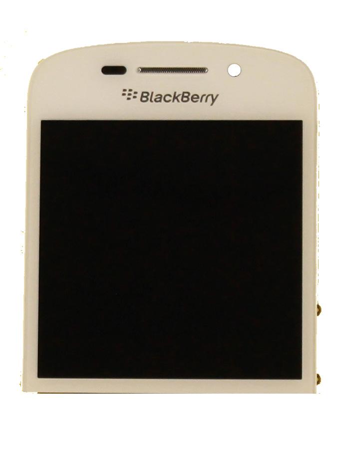 BB Q10 Screen Assembly (Without The Frame) (Refurbished) (White)