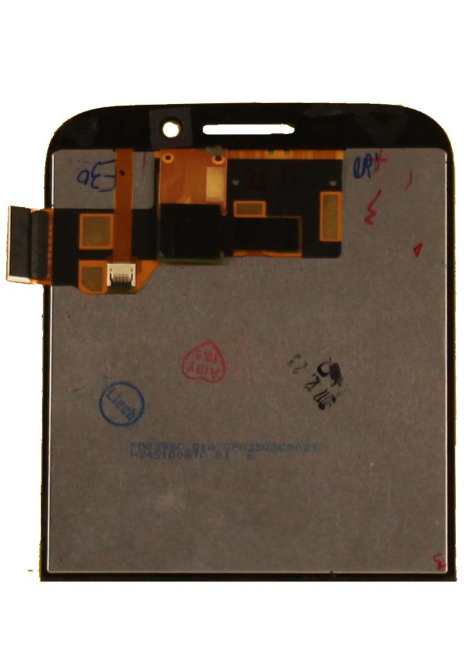 BB Q20 (Classic) Screen Assembly (Without The Frame) (Refurbished) (Black)
