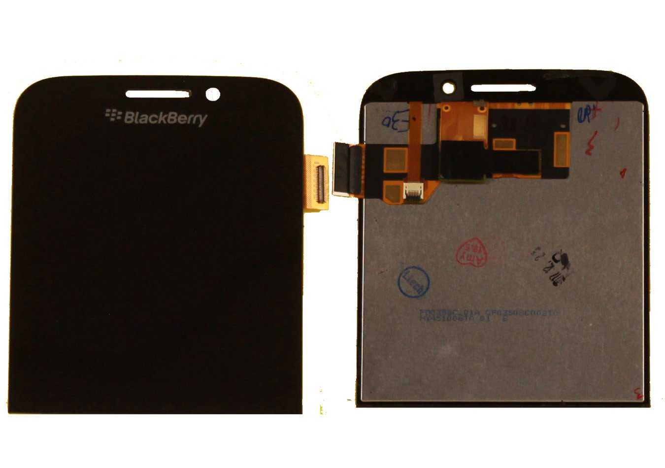 BB Q20 (Classic) Screen Assembly (Without The Frame) (Refurbished) (Black)