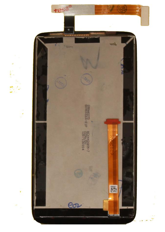 HT One X Plus Screen Assembly (Refurbished)(Without The Frame)(Black)
